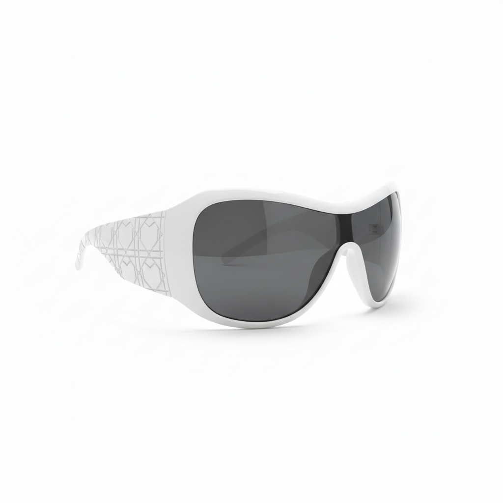 Gafas de sol Y2K WHITE